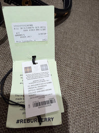 Sac bandoulière Burberry Elizabeth — Dark Birch Brown Check & Leather 15/10