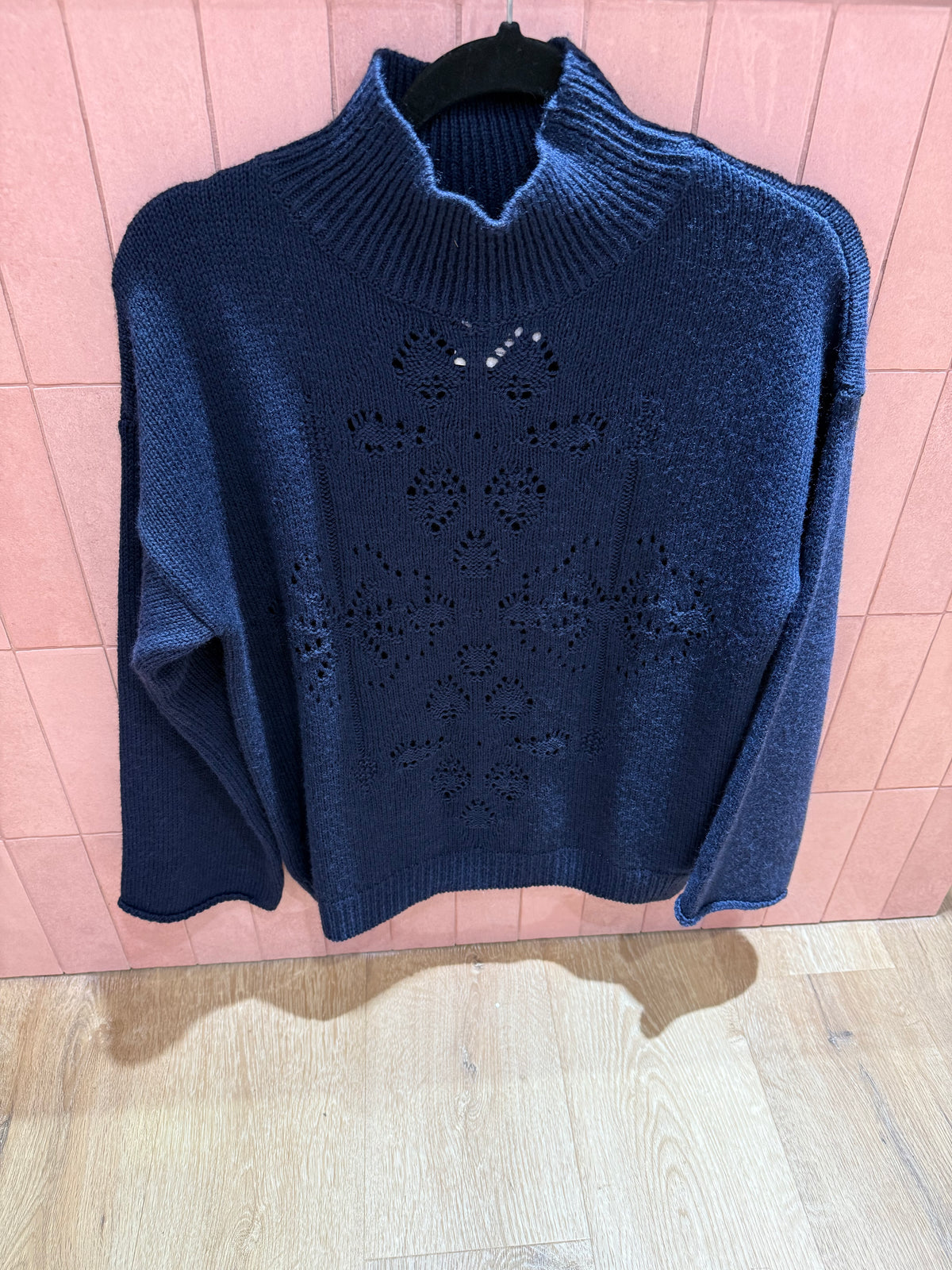 Pull bleu La Fée Maraboutée T.S