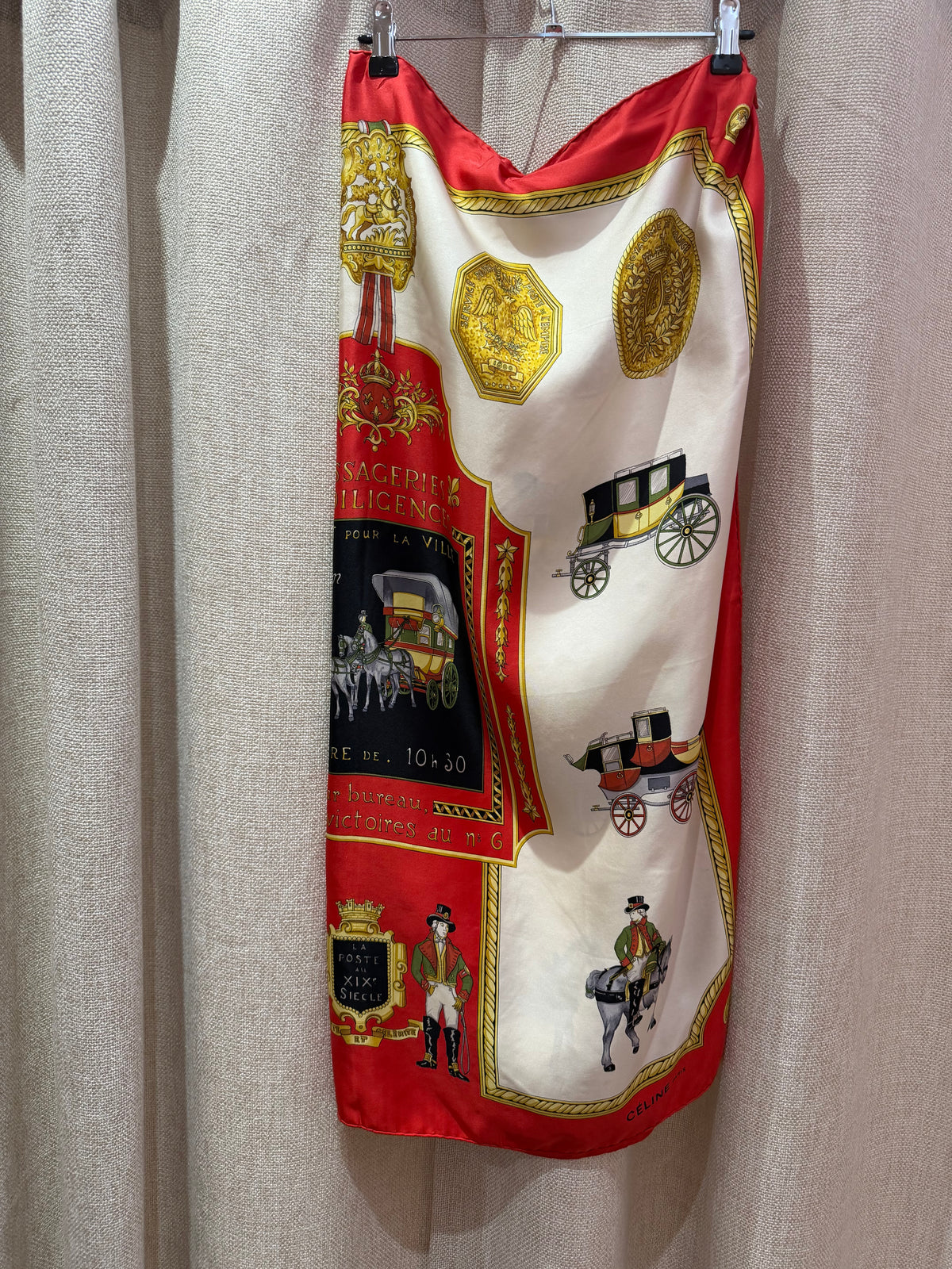 Foulard en soie Céline 17/10
