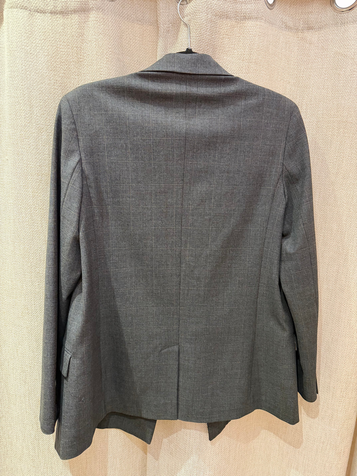 Blazer Gris à carreaux marron Gérard Darel T.38 10/09