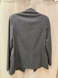 Blazer Gris à carreaux marron Gérard Darel T.38 10/09