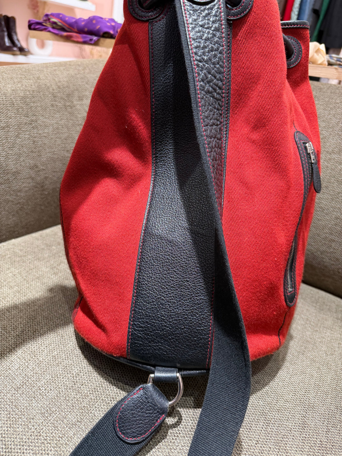Sac en toile Hermès modèle marin 04/09