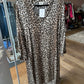 Robe longue léopard toupy T.M
