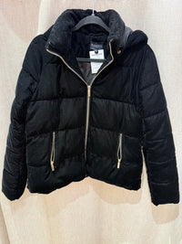 Veste noire Caroll T.M - velours