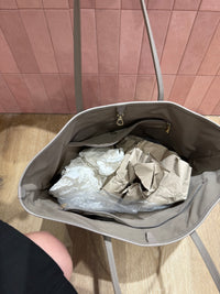 Cabas Furla gris cuir TU