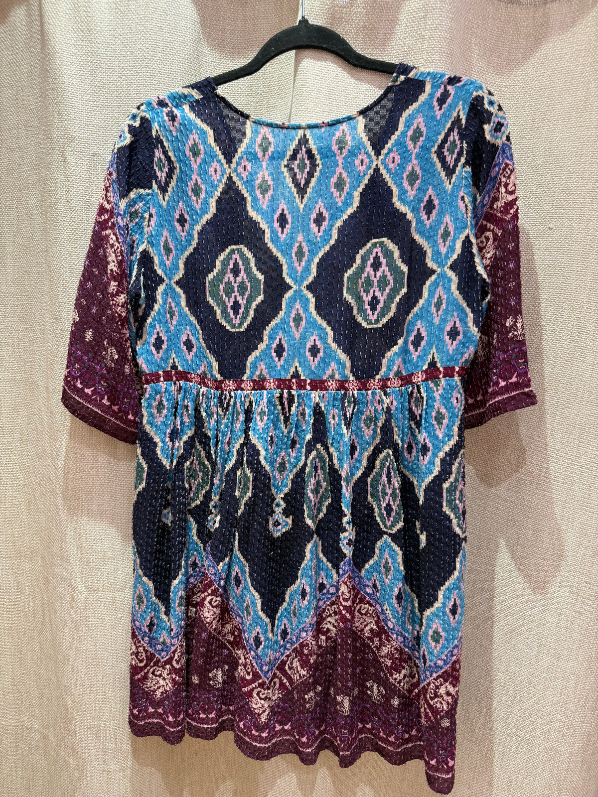 Robe bleu et violet Ba&sh T.S