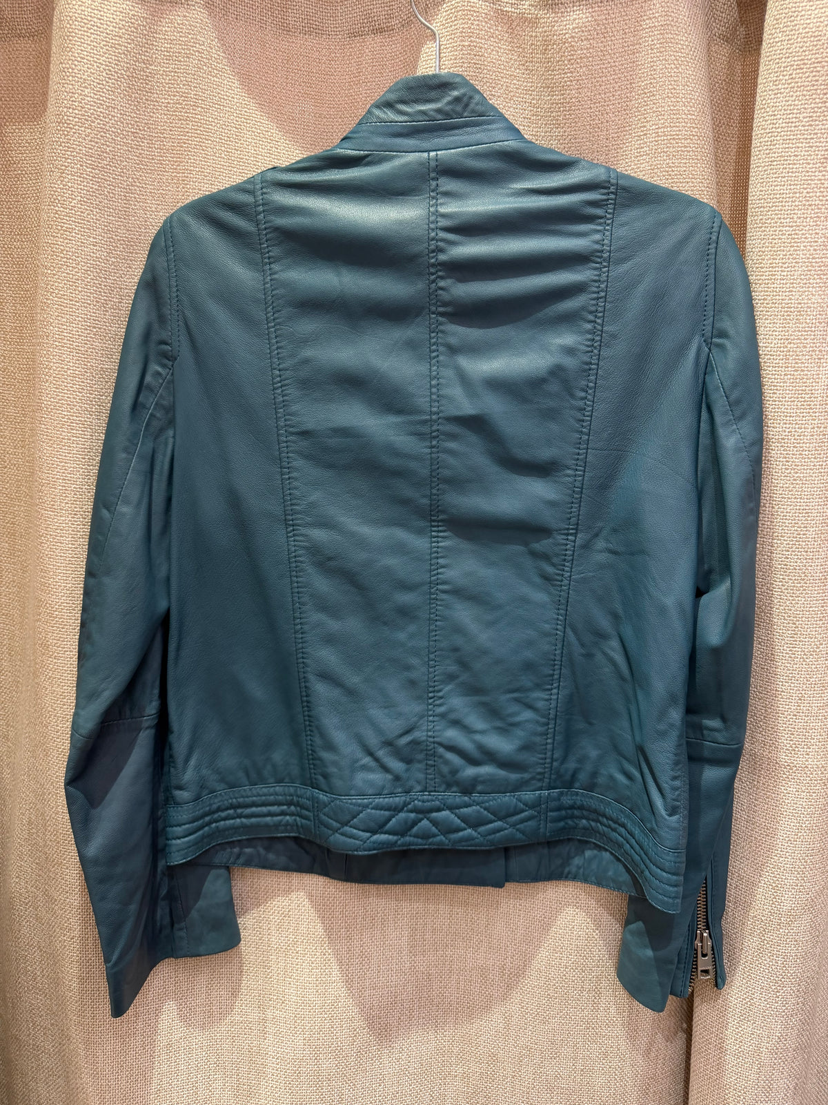 Veste en cuir Zadig & voltaire T.L 28/09