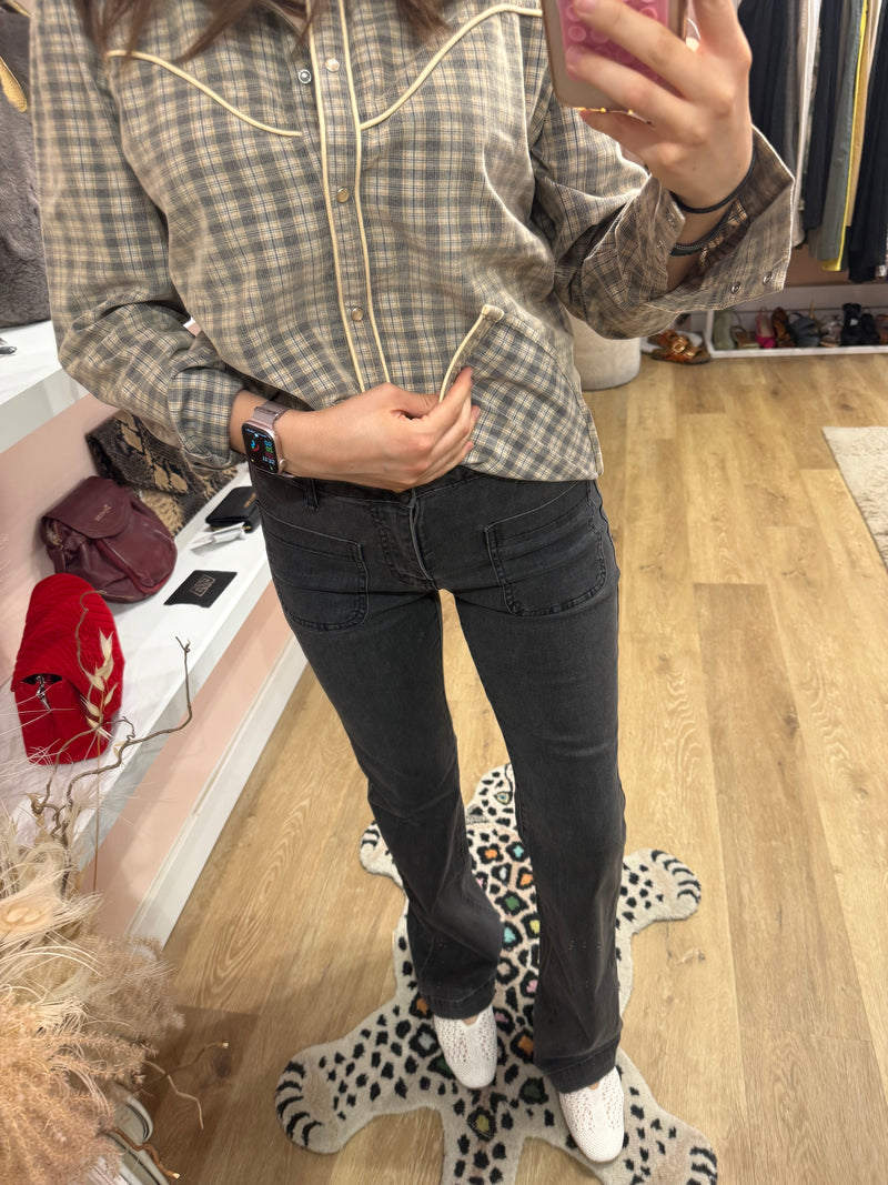 La Petite Étoile Jean gris T.38 23/07