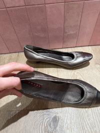 Ballerines argentées Sans marque T.40