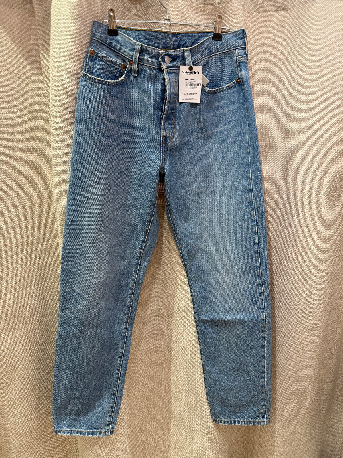 Jean, T.38, Levi's 501, Bleu