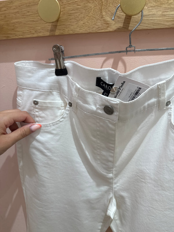 Pantalon blanc ciré T.42