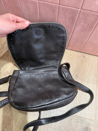 Sac en cuir marron chocolat Naterra 01/06