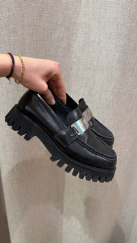 Mocassins Maje noirs T.36