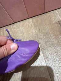 Ballerines violette Repetto T.39 10/06