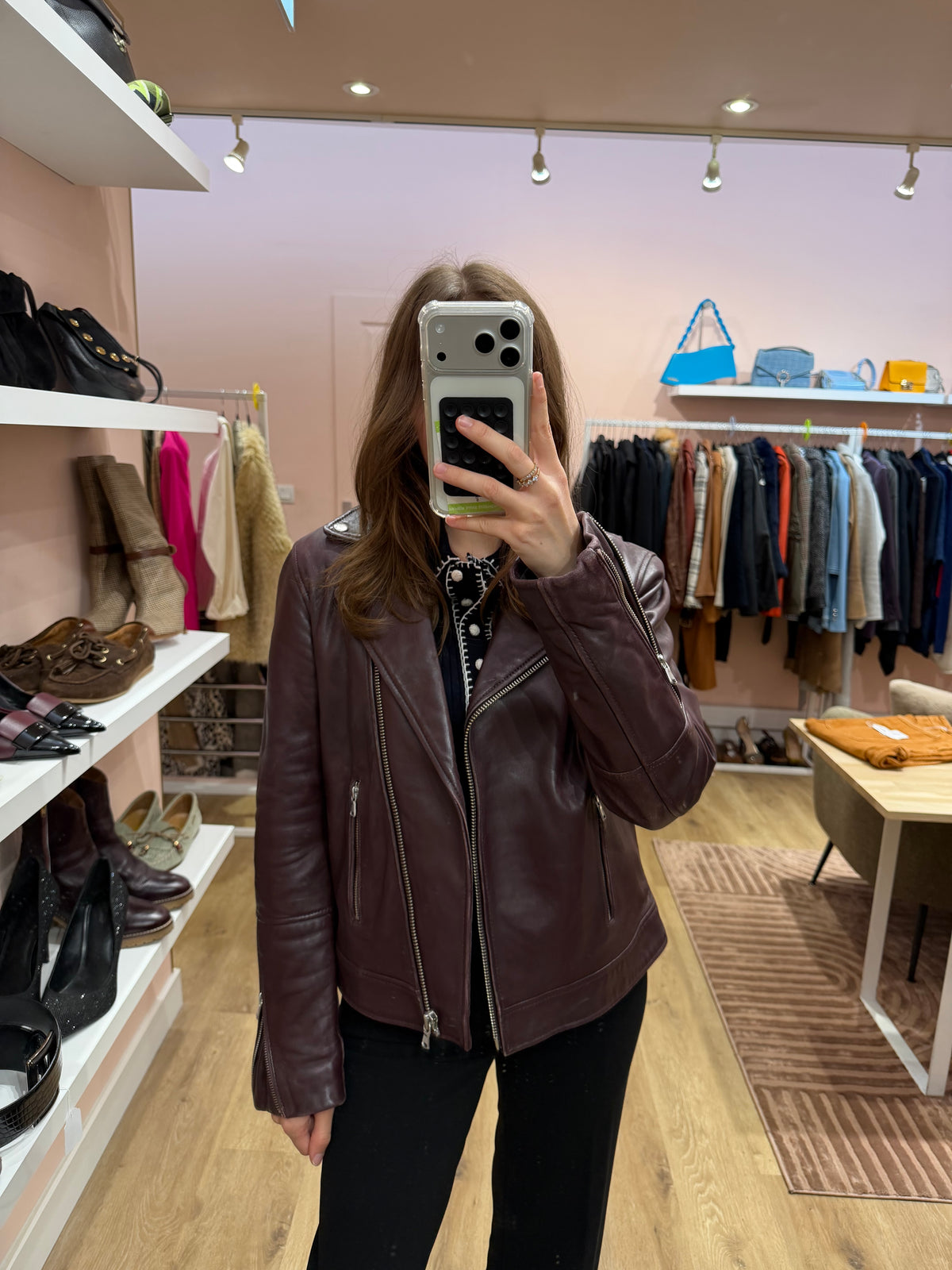 Veste en cuir Zapa T.42 09/09