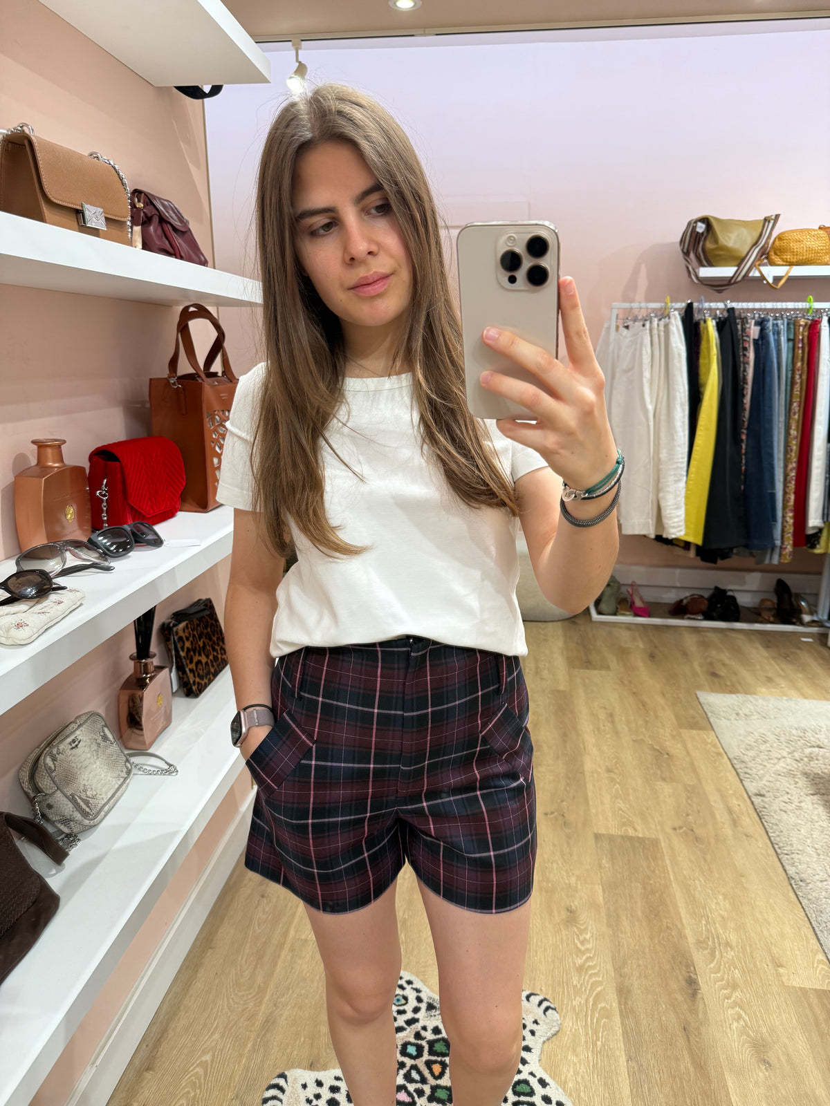 Maje Short Violette T.S 10/07