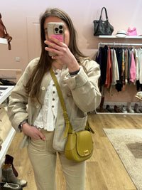 Veste matelassée APC beige T.40