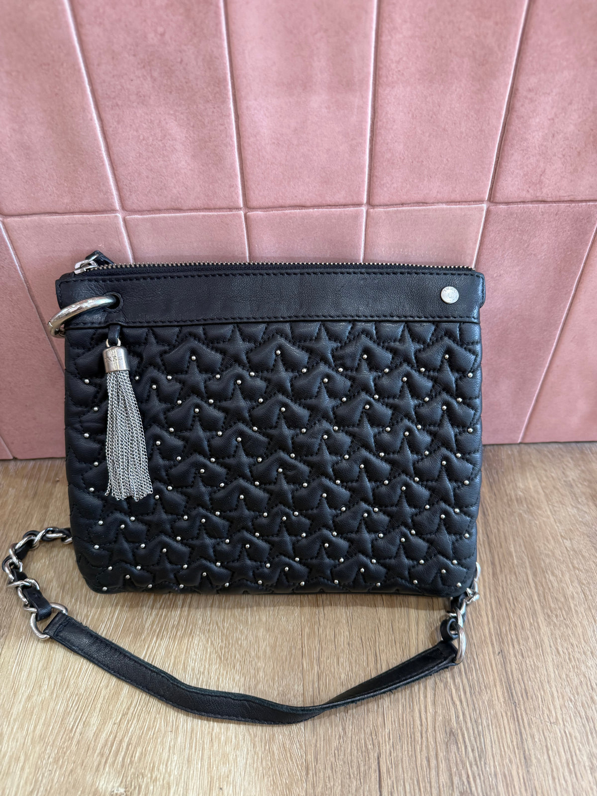 Sac bandoulière noir IKKS TU 20/06