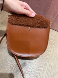 Sac camel effet moumoute Craie 28/08