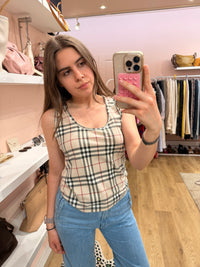 Débardeur Burberry beige T.40 01/07