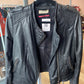 Veste en cuir Naf Naf T.38