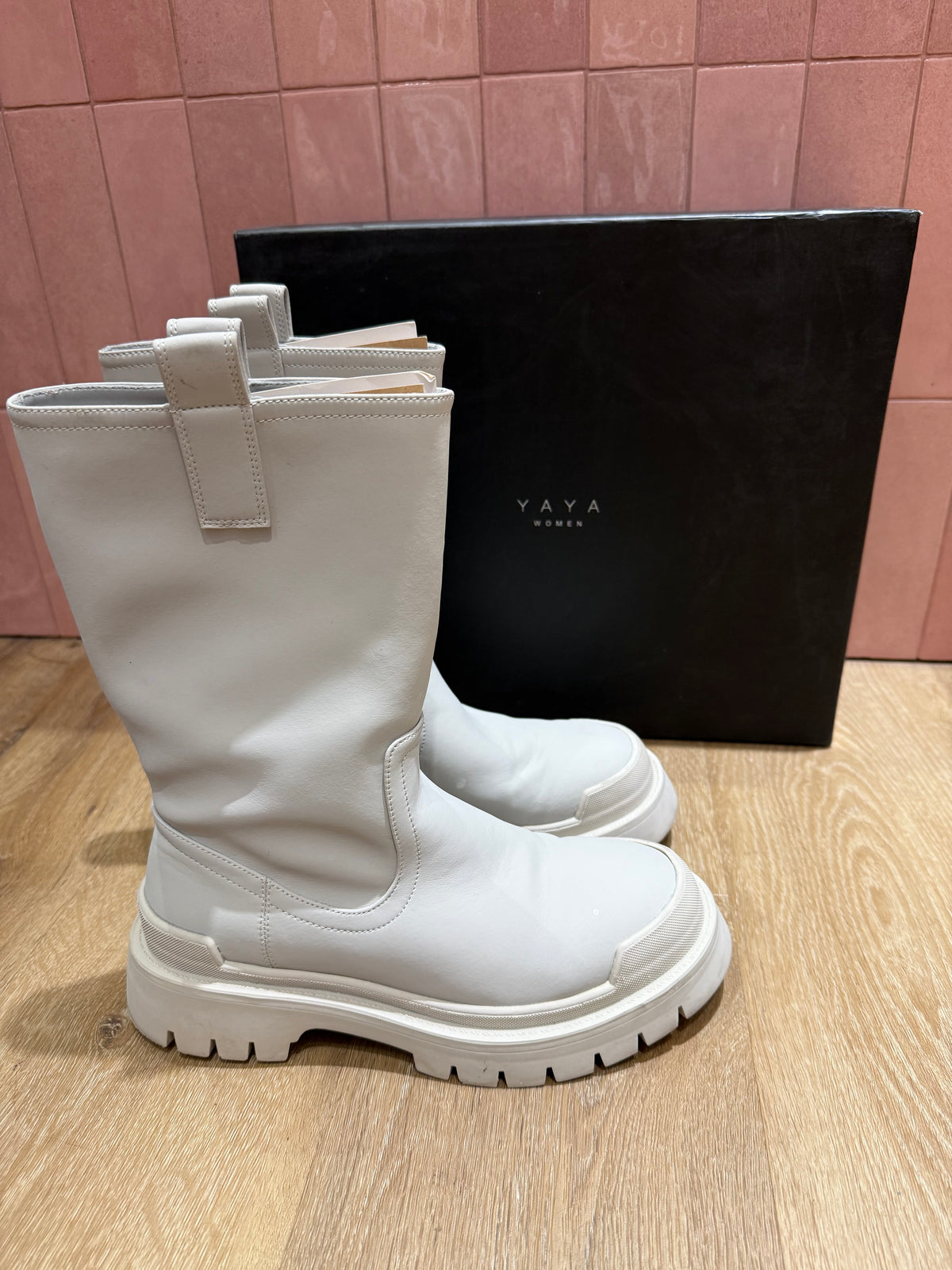 Bottines Yaya gris T.38/39