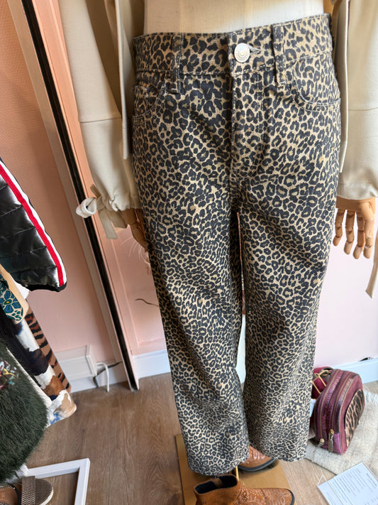Pantalon mango léopard T.34