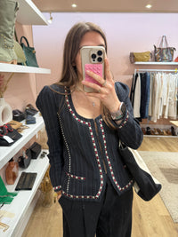 Veste Isabel Marant Bleu marine T.38 04/06