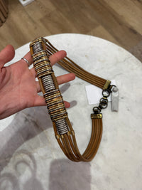 Ceinture en cuir T.75