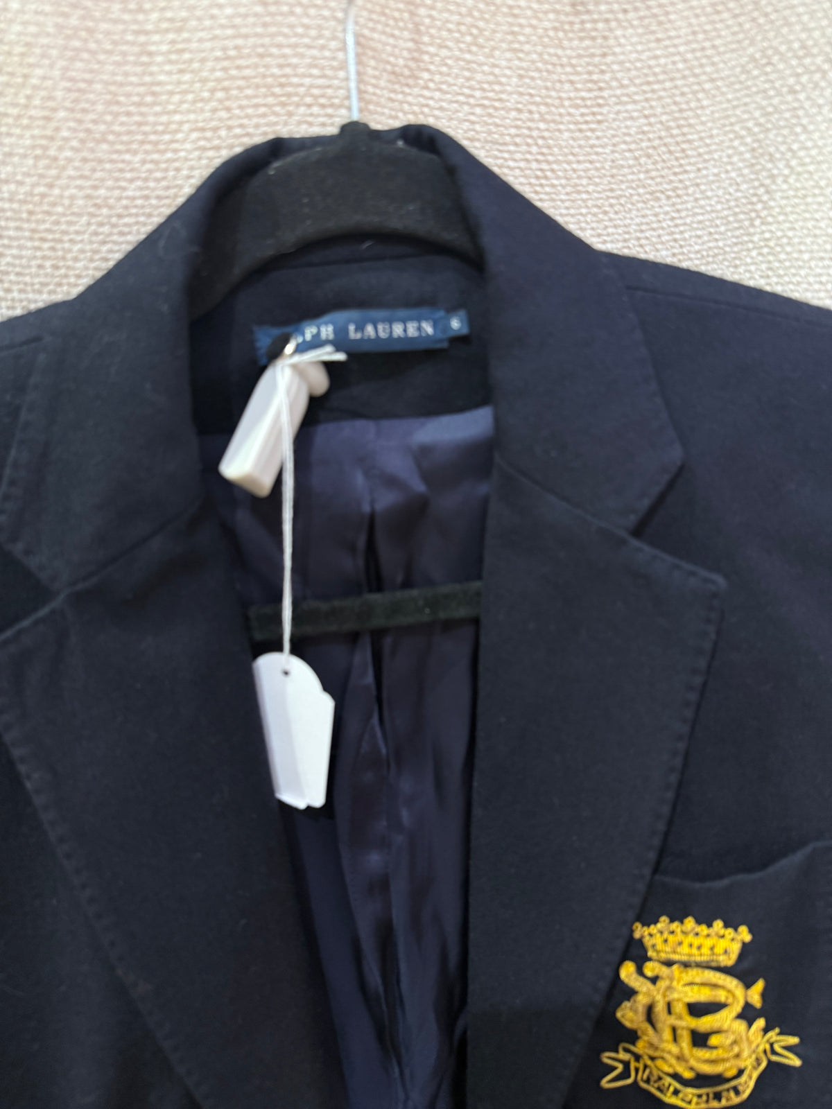 Ralph Lauren Blazer bleu marine T.36 28/07