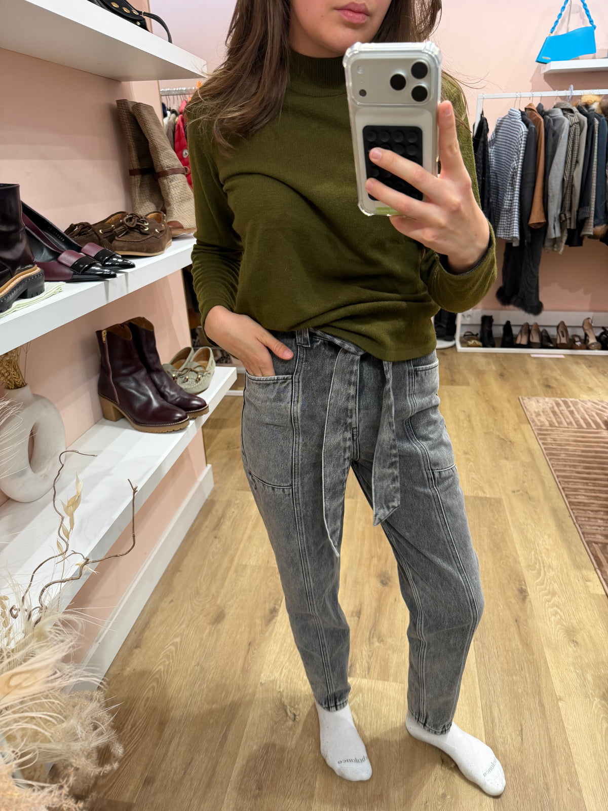 Jean gris Iro T.34 10/09
