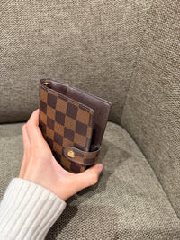 Agenda Louis Vuitton Damier Ébène 19/10
