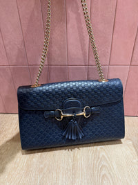 Sac Gucci bleu marine emily