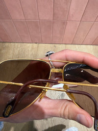 Lunettes cartier plaqué or
