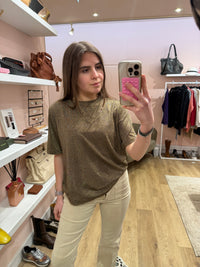 T-shirt doré Weill Taille TM