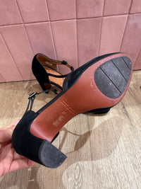 Sandales noir chie mihara T.37 10/06
