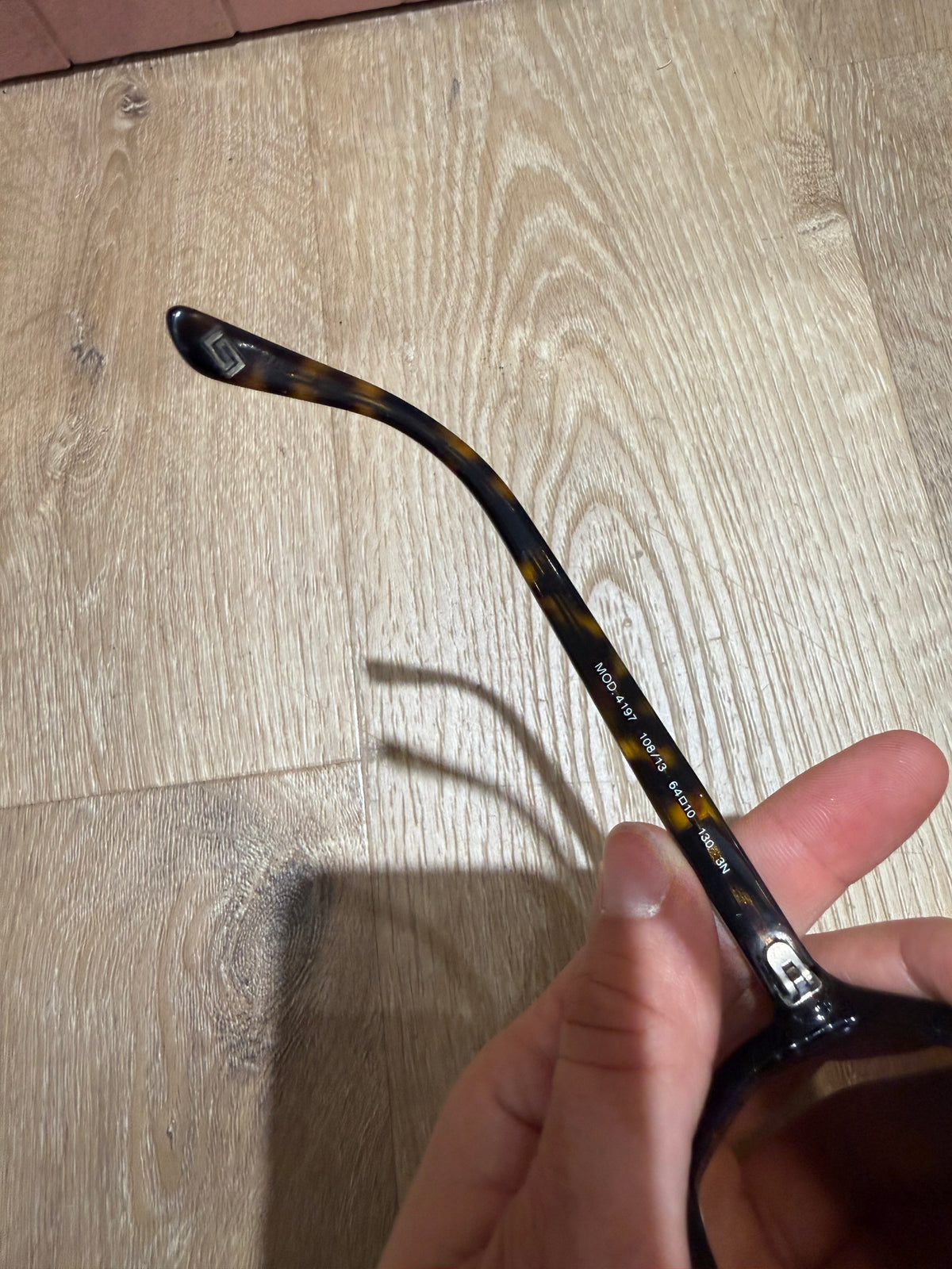 Lunettes marron Versace TU 23/07