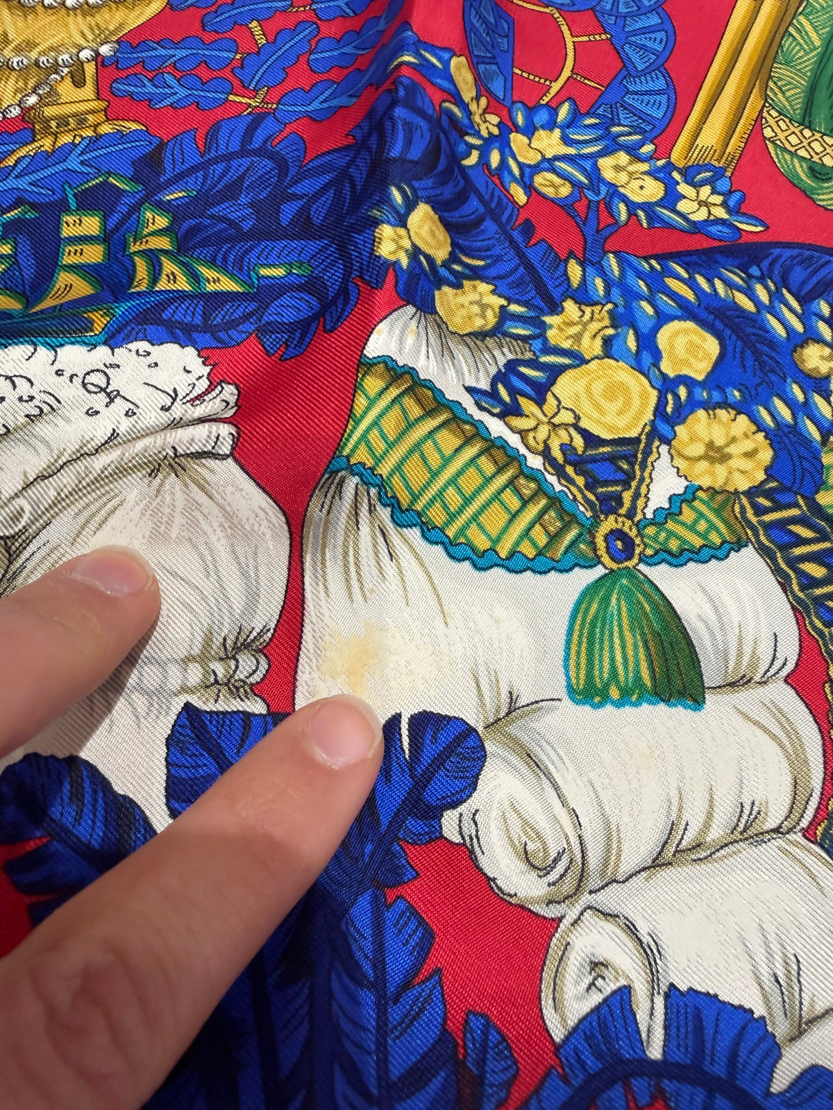 Foulard Hermès en soie