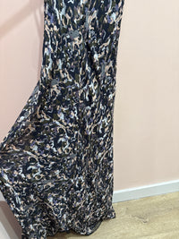 Robe nuisette IKKS Kaki et violet T.38/40