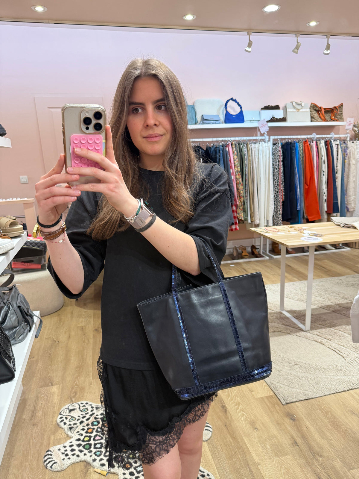 Sac cabas noir Vanessa Bruno T.U