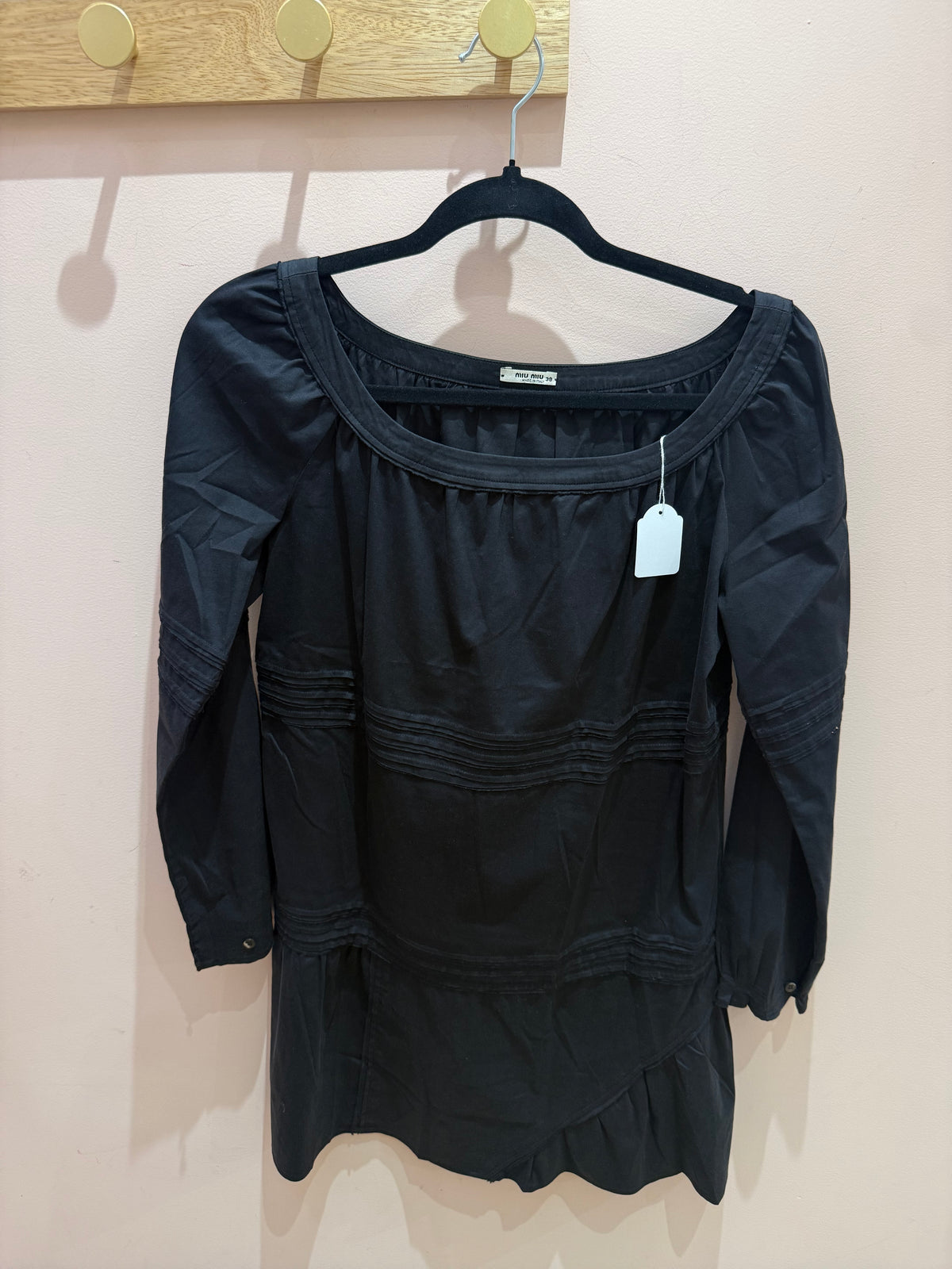 Robe noire Miu Miu T.36 24/06