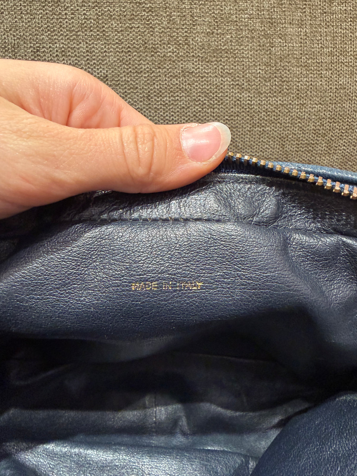 Sac Chanel caméra bleu nuit 23/09