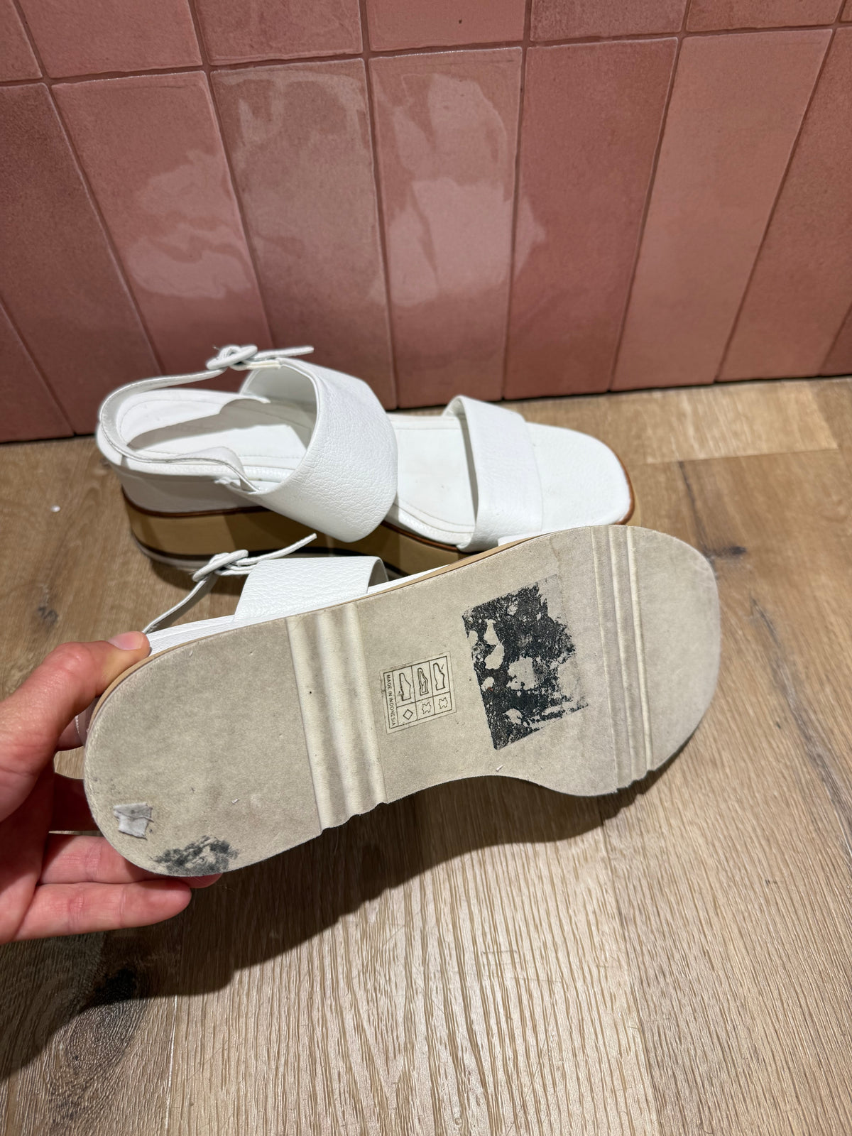 Sandales Intrend Blanc T.40 09/06