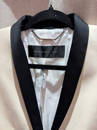 Blazer beige col noir Barbara Bui T.36 30/09