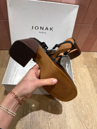 Sandales noires Jonak T.37