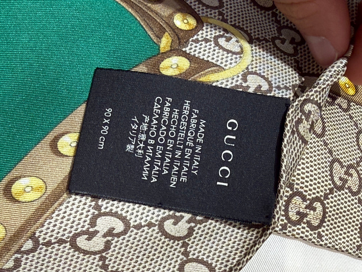 Foulard Gucci new panshine + boîte