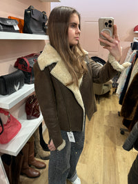 Manteau Peau lainé T.S des petits hauts