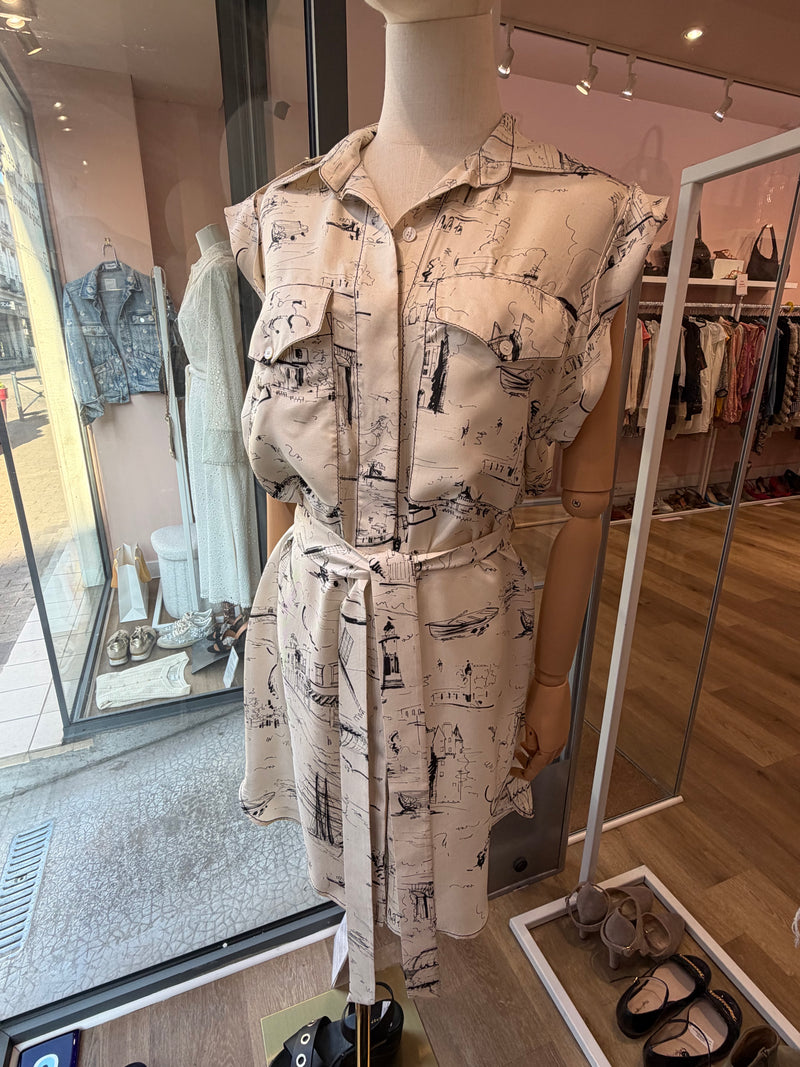 Robe en soie Burberry t.38 01/08