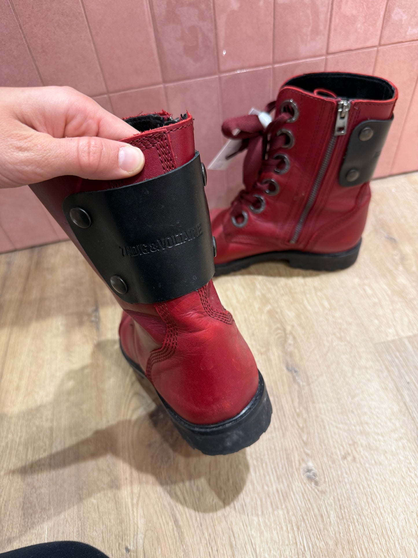 Bottines Zadig & voltaire T.40 cuir