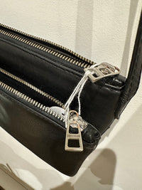 Sac cuir zadig & voltaire triple pochette